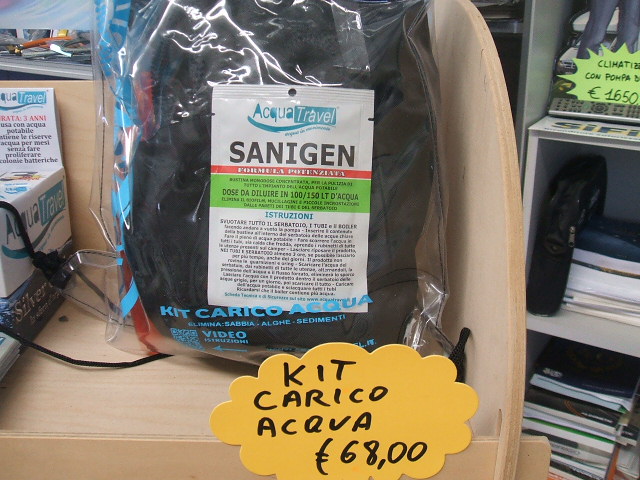 KIT CARICO ACQUA